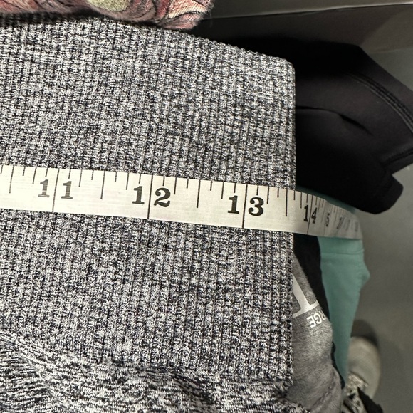 Gymshark Gray Purple Ombre Workout Leggings Pants - Picture 6 of 7